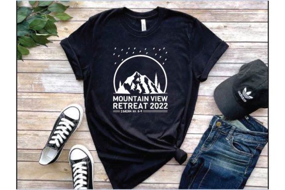 Mountain View Retreat: Graphics for T-Shirt Designs