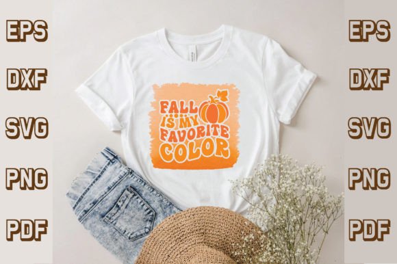 Retro Fall Graphics for T-Shirt Designs