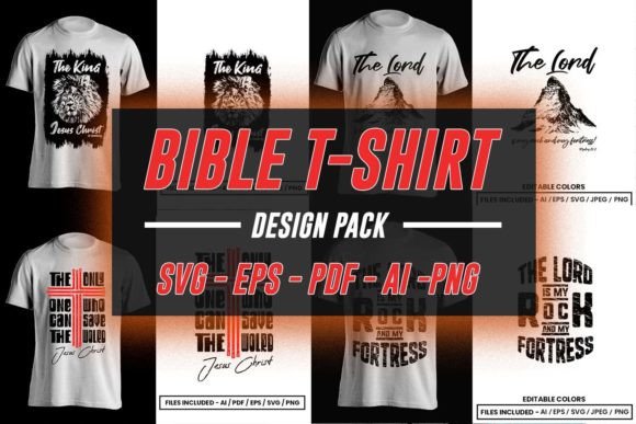 Reviewing the Bible T-Shirt Design Pack for Embroidery