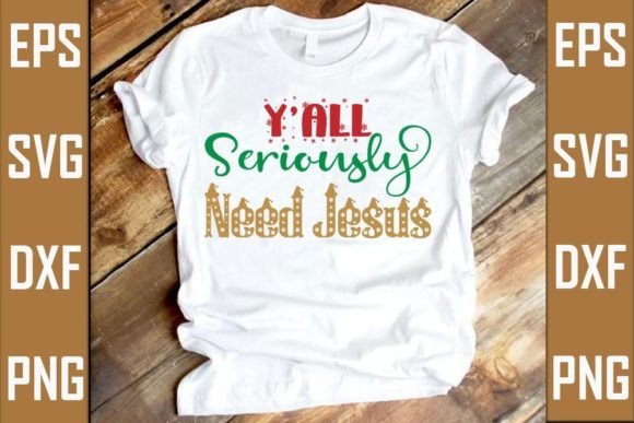 Reviewing the Christmas SVG Design: Y’ All Seriously