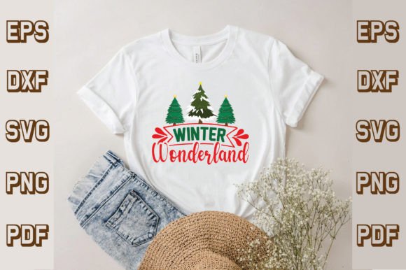 Winter Wonderland Svg: Graphics for T-Shirt Designs